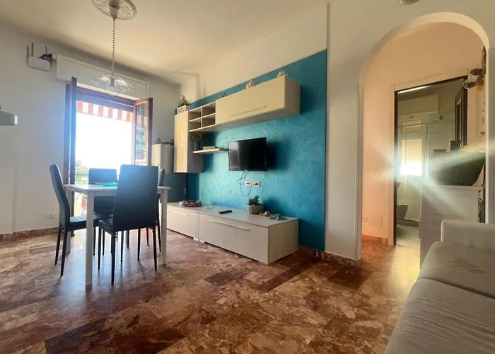 Apartmán Aurora & Nicole Ideal Per Bike 1 Free Parkings Large E Wi-fi Free E X Family Mtb Climbing Con Terazza Vista Mare